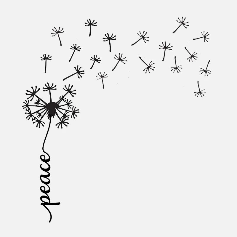 Peace Dandelion Design