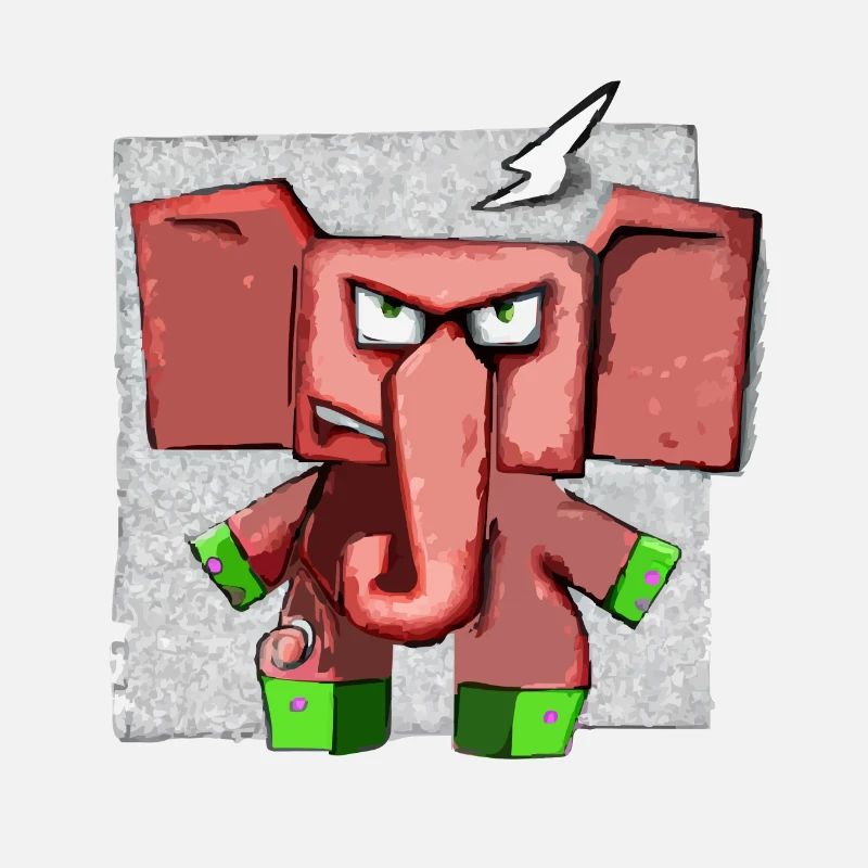 Blax the grumpy elephant