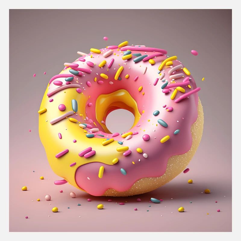 Donut With Sprinkles