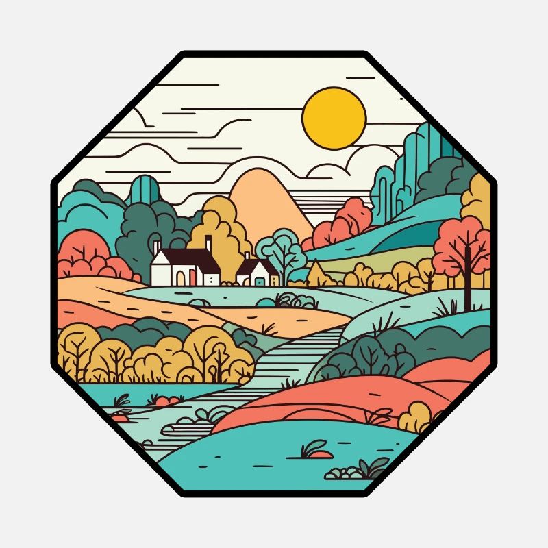 Paysage de campagne
