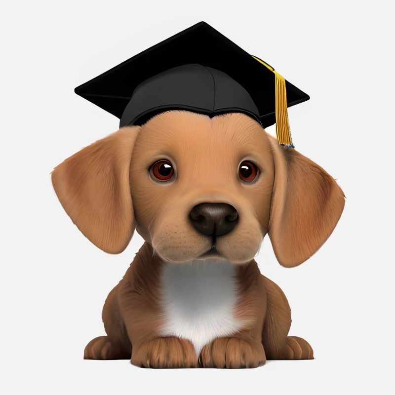 Bachelor Labrador Graduation Dogs Studies