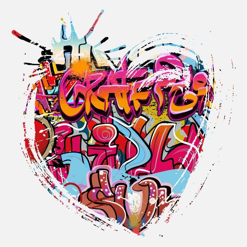 Graffiti style Splash hip hop couleurs peintre couleur