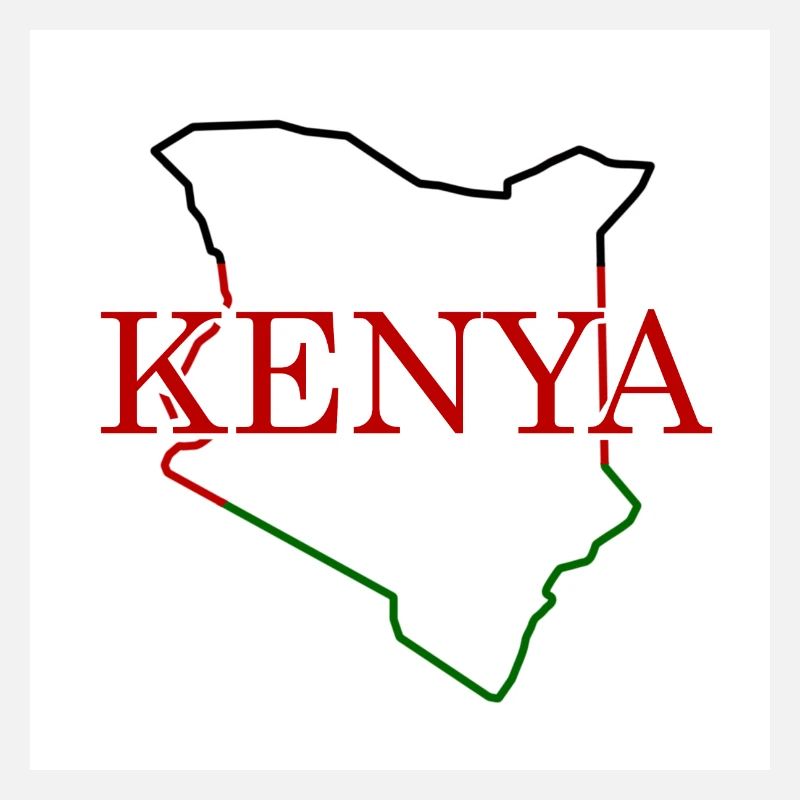 Carte du Kenya