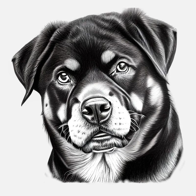 Edler Rottweiler Damen Herren Geschenk