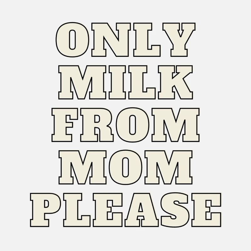 Seulement du lait de maman
