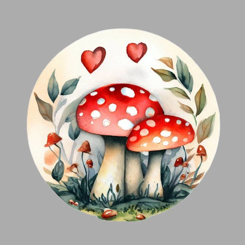 Magic mushrooms and toadstools - mushrooms