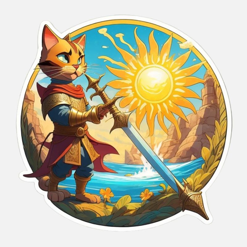 Swordscat de la plage de l’été