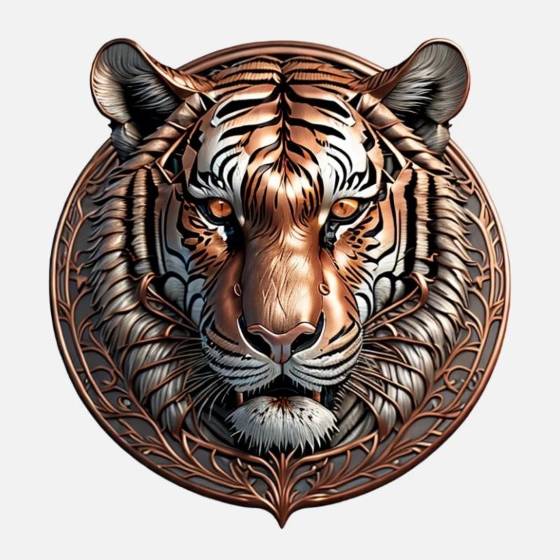 Le tigre de bronze
