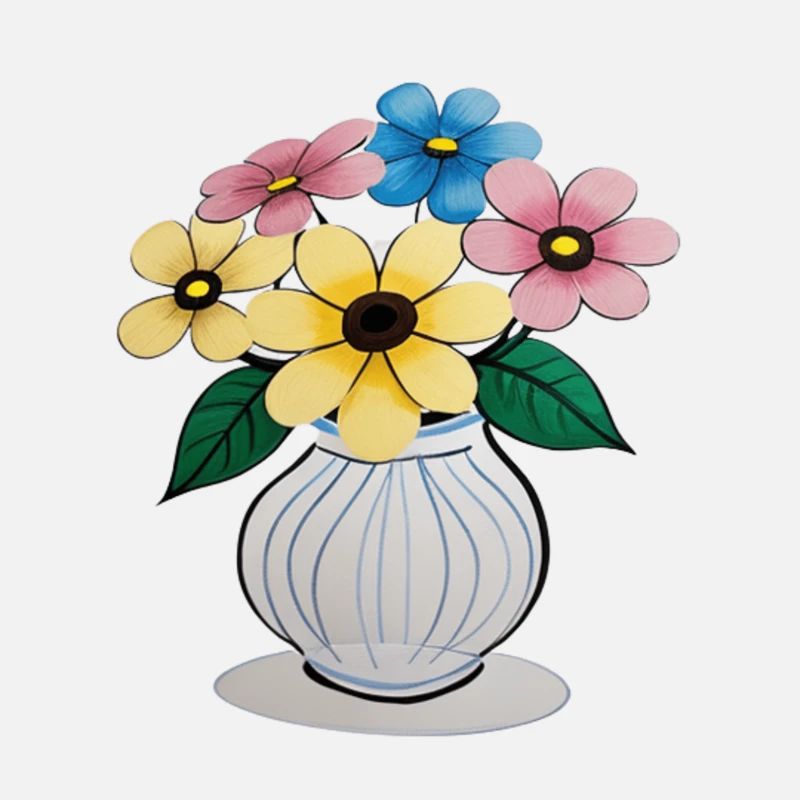Beau mélange de fleurs