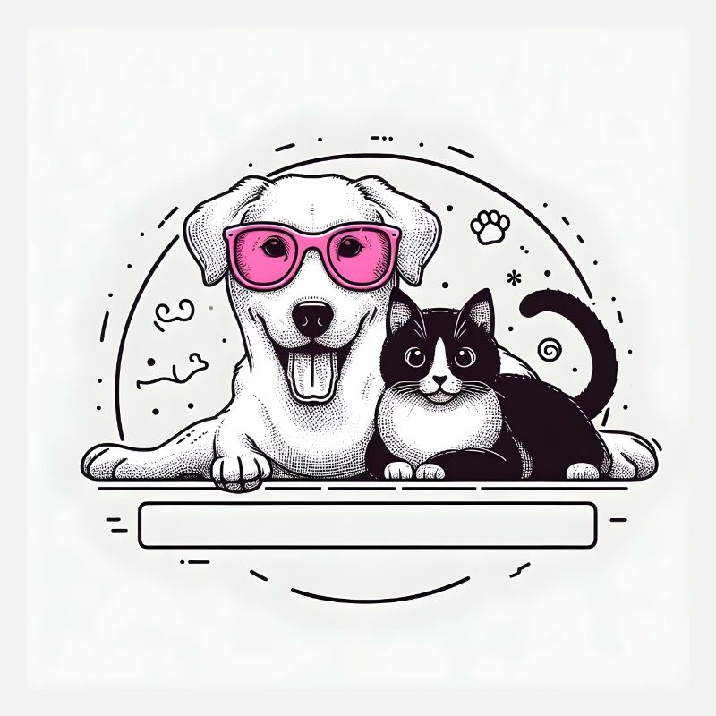 Katze und Hund