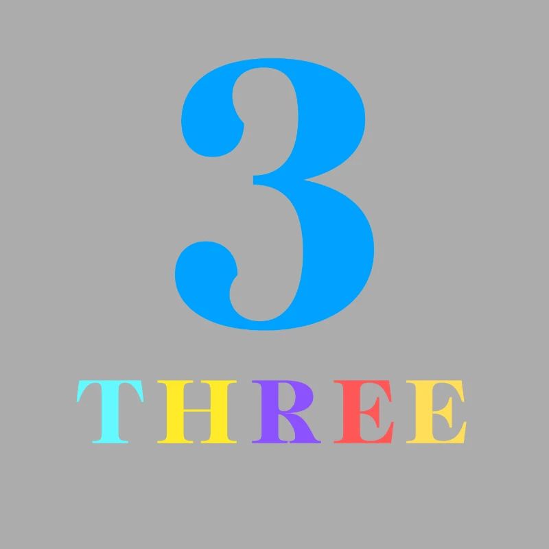Three-3e anniversaire