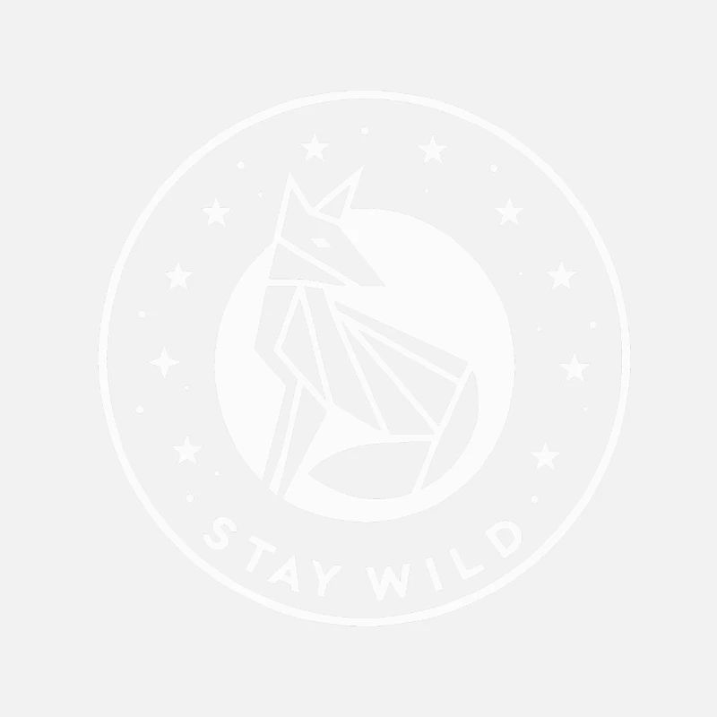 Stay Wild: Minimalistisches Fox-Design