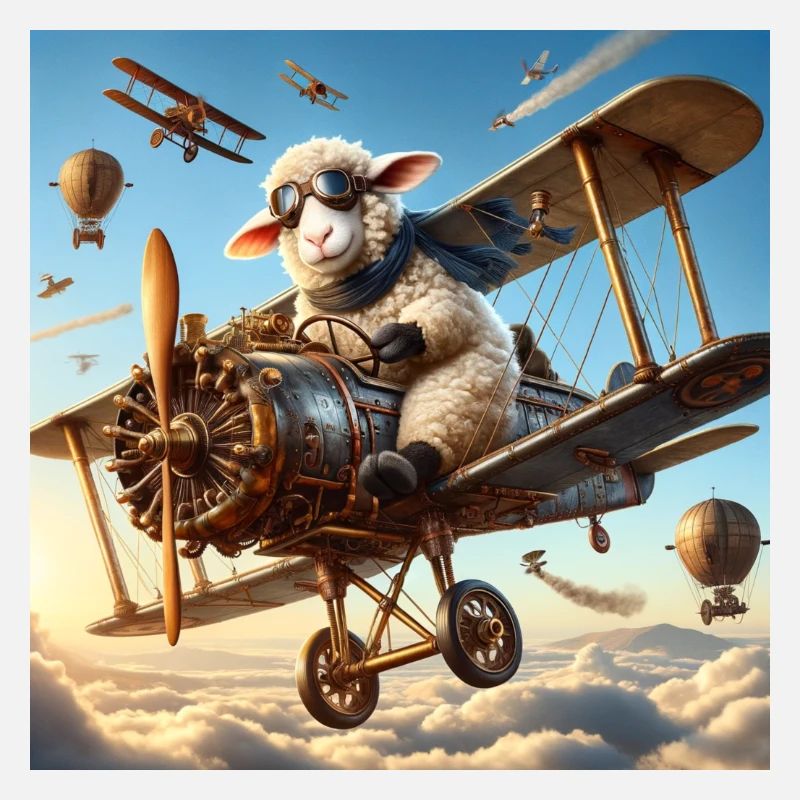 🛩️ Fliege hoch mit unserer Pilotenschaf