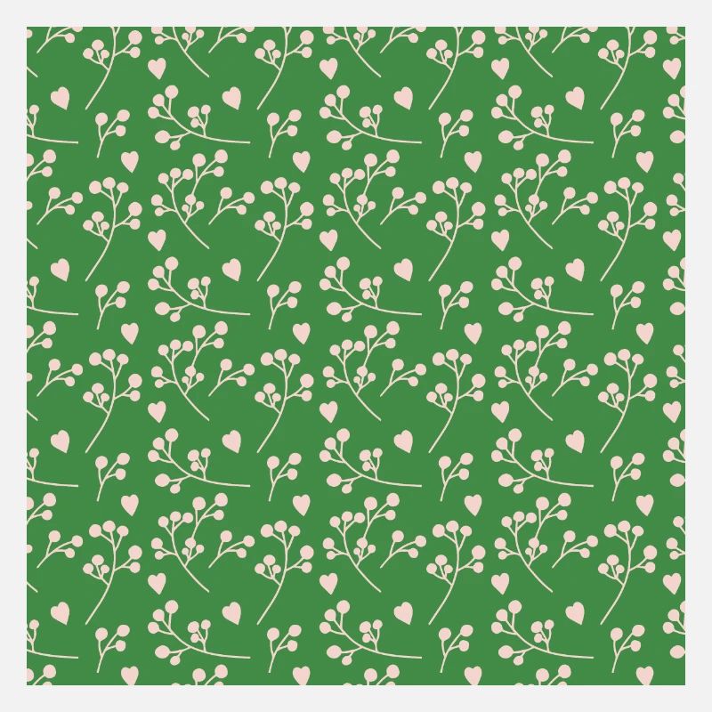 Blume-Blatt-Muster fleur feuille motif