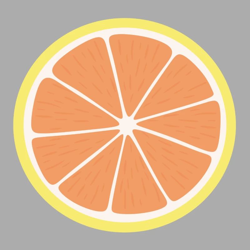 Grapefruit-Scheibe