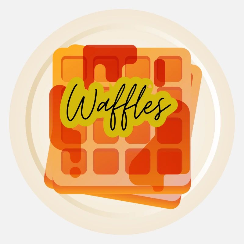 Breakfast waffles