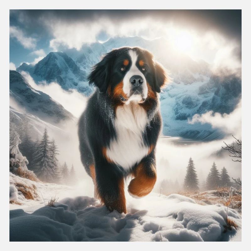 Bernese mountain dog