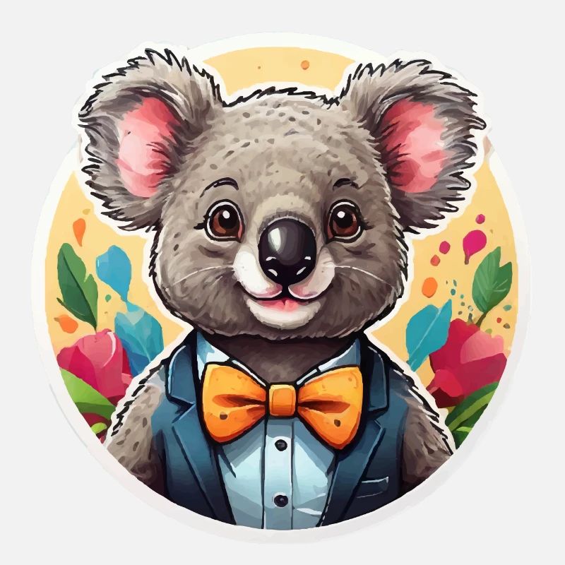 Funny Comic Koala