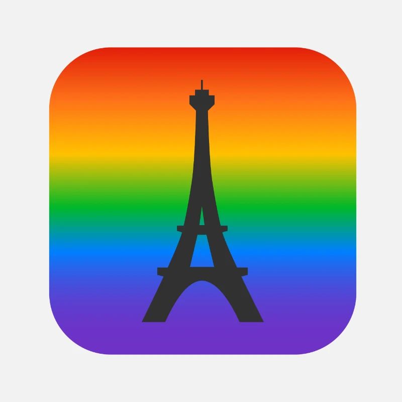 Paris Rainbow Tour Eiffel