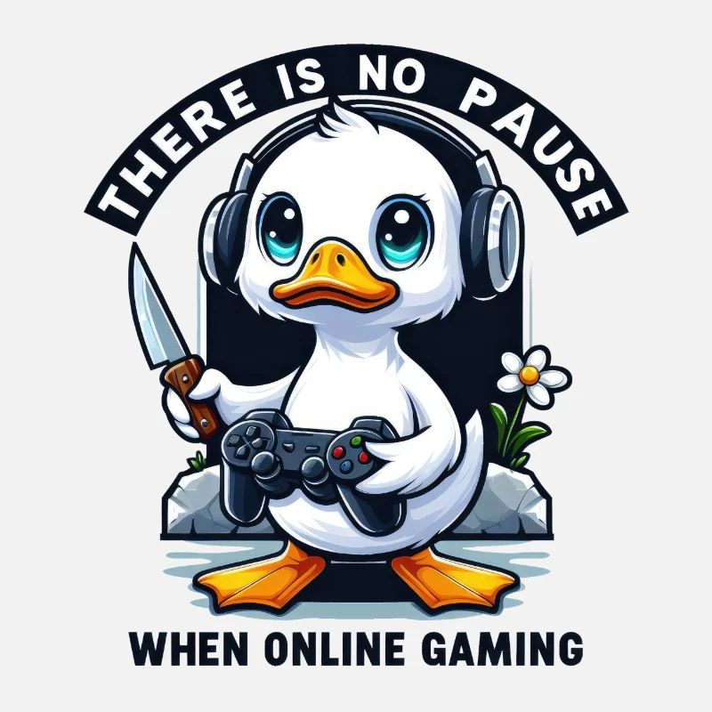 There Is No Pause When Online Gaming