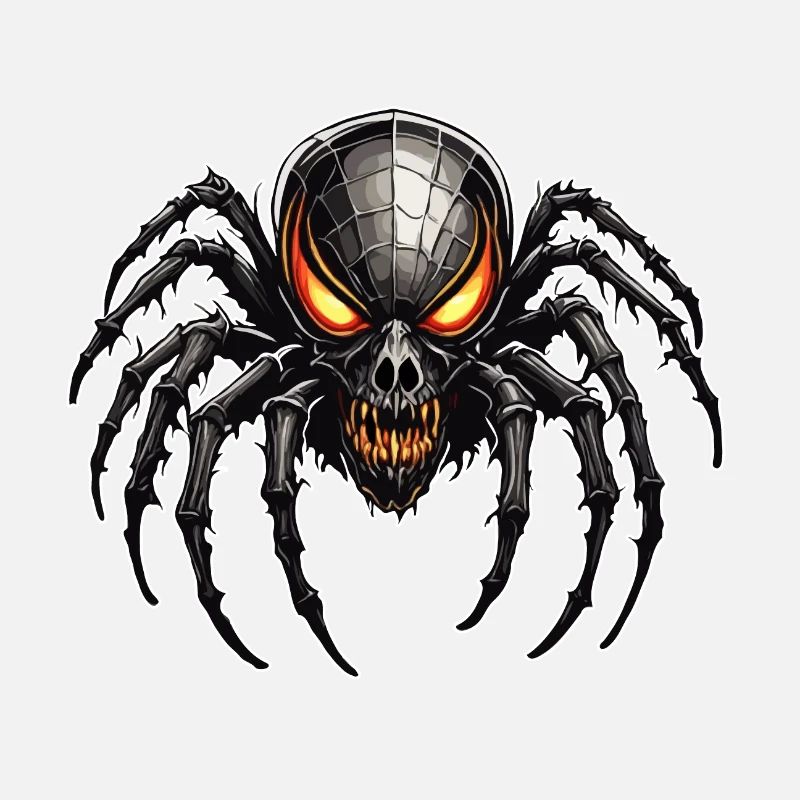 Spinne / Netz / Haustier / Kriechtier / Achtbeiner