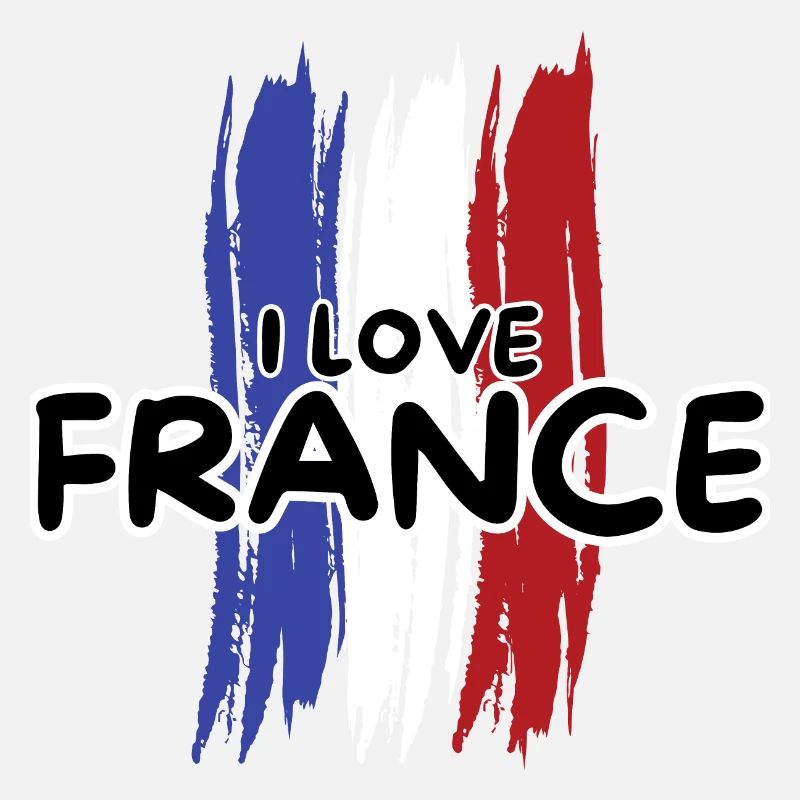 Frankreich Flagge blau weiß rot