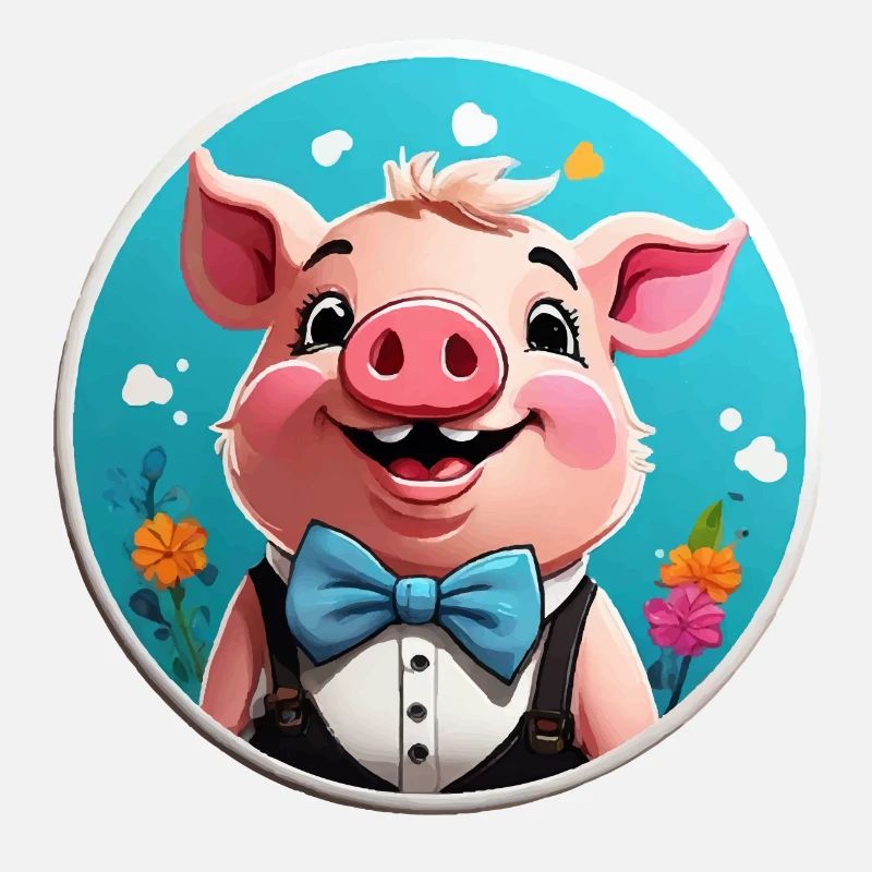 Bande dessinée cochon drôle