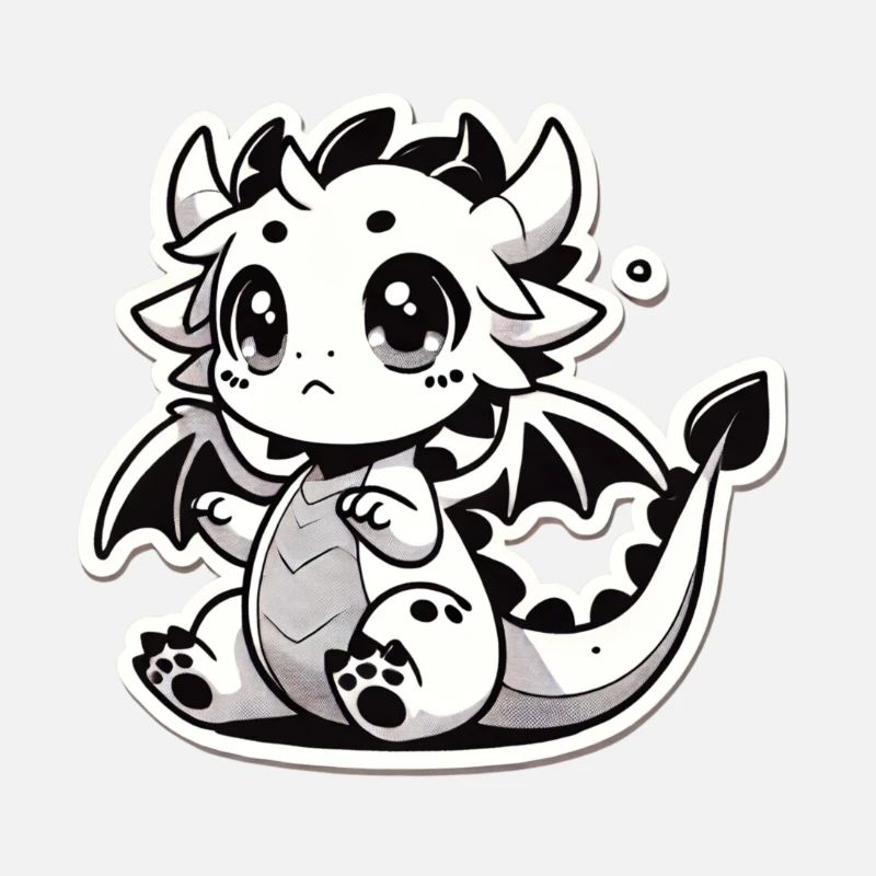 Bébé dragon - Mignon et féroce