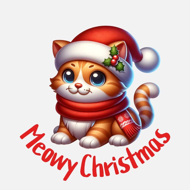 Katze Weihnachten