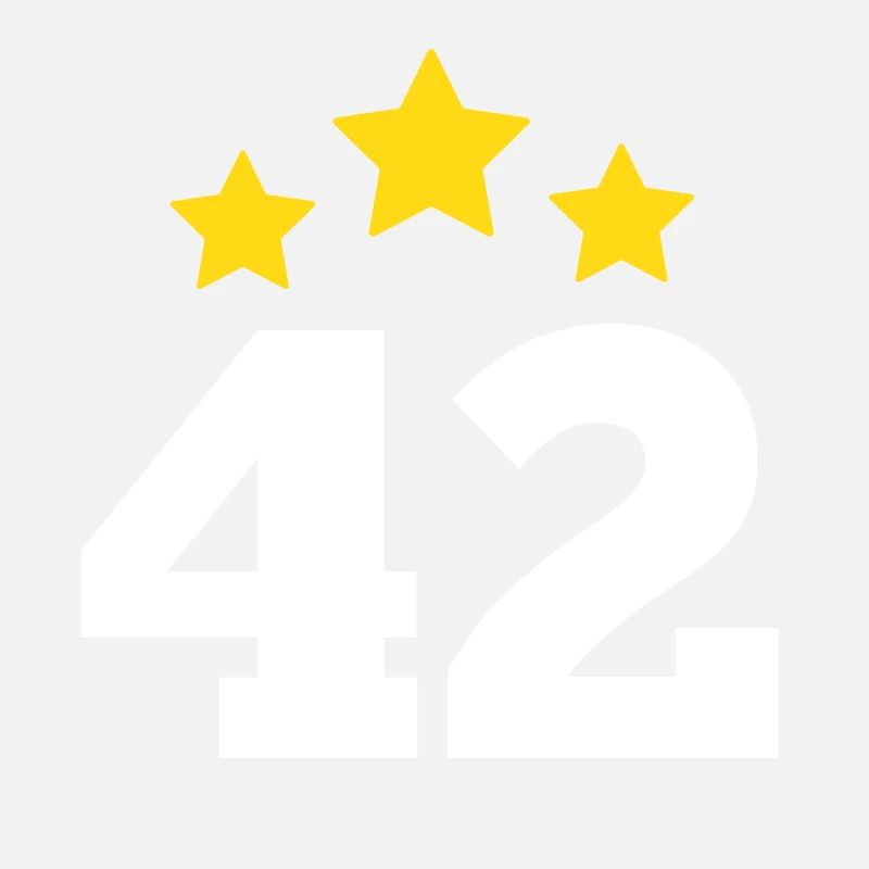 42 ans étoile - cadeau 42e anniversaire