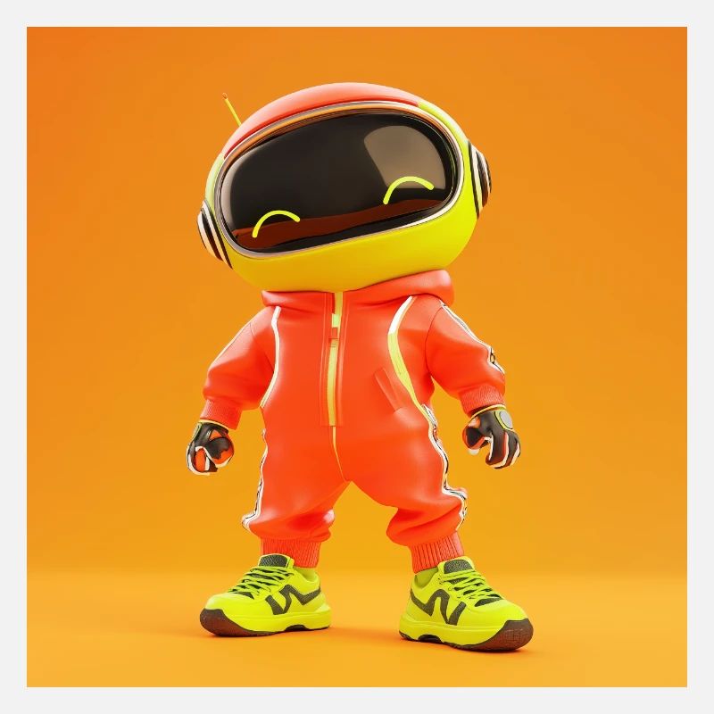 3d Character - Cute Robot