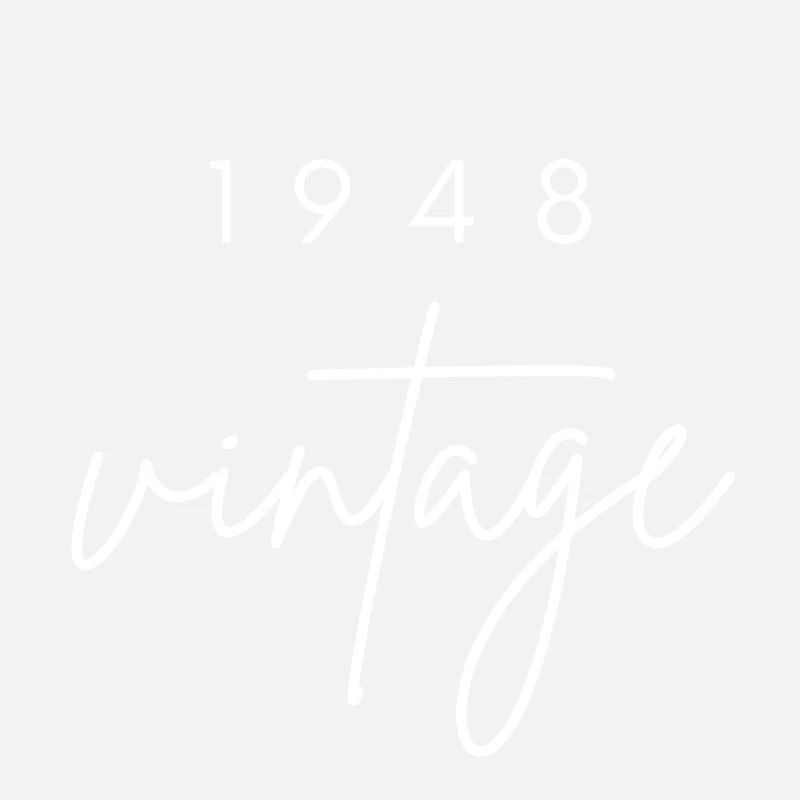 Anniversaire 1948 vintage
