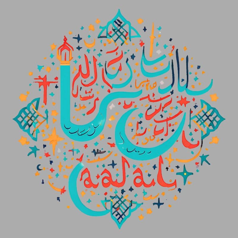 Ramadan Geschenk Eid Mubarak Islam Allah Muslim