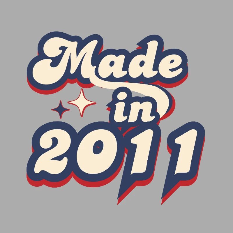 Made in 2011 retro