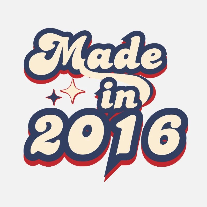 Made in 2016 retro