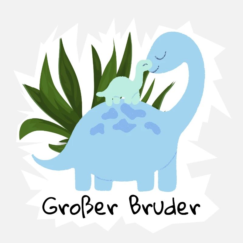 Grosser Bruder Dinosaurier