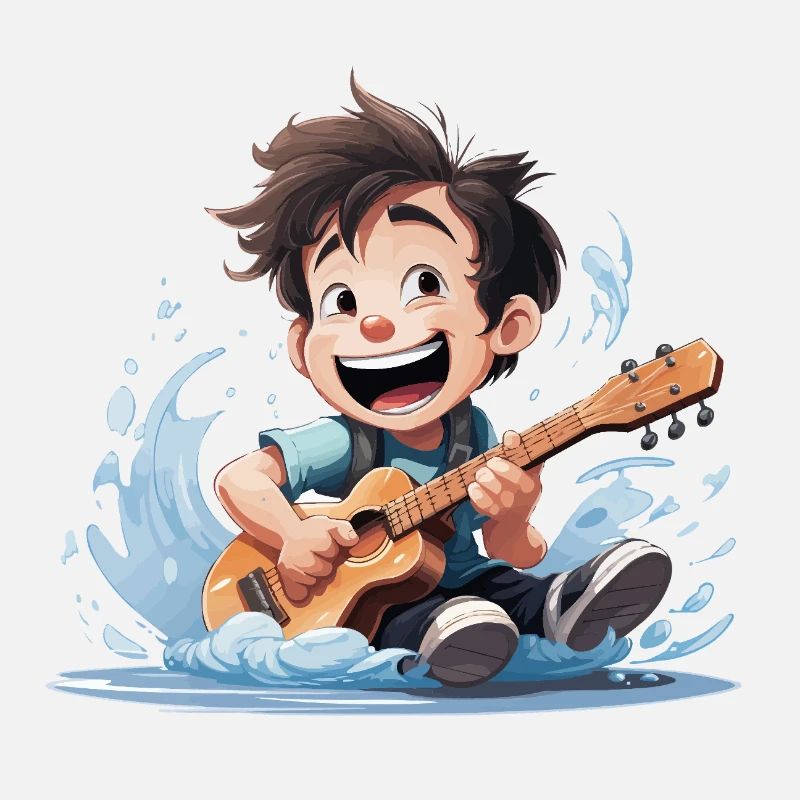 The Joyful Ukulele Player