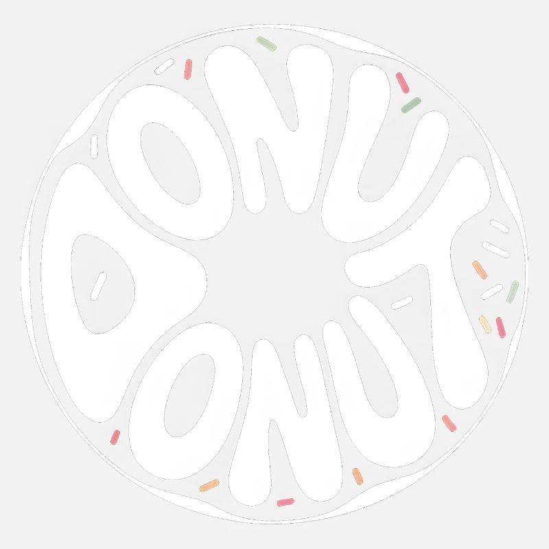 Donut - Cool Donut Logo