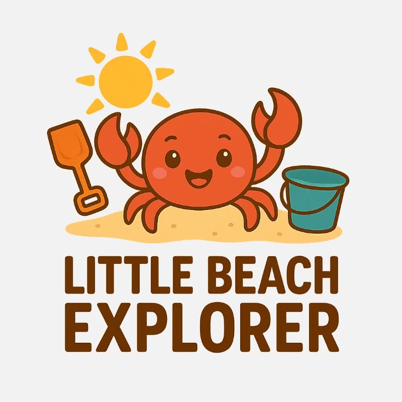 Petit explorateur de plage