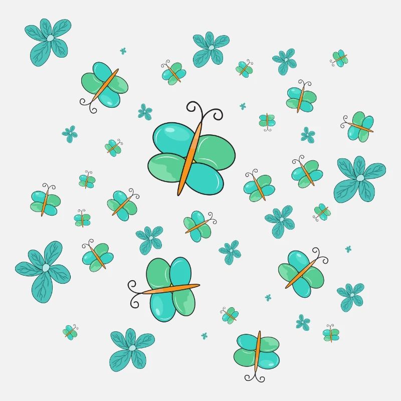 Butterfly art colorful pattern- Abstract butterfly
