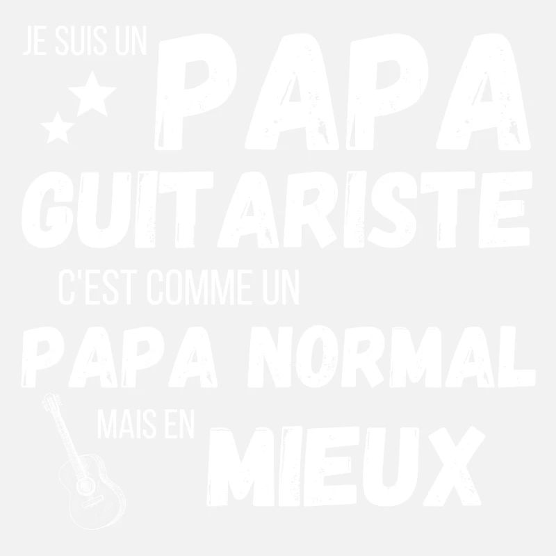 Un papa guitariste c'est comme un papa norma