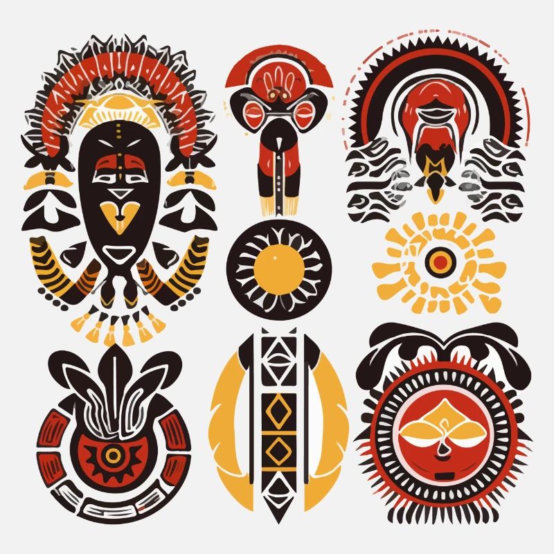 Afrikanische Folklore