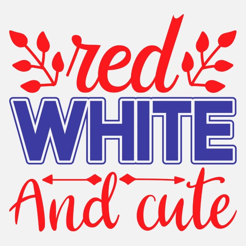 Red white and cute