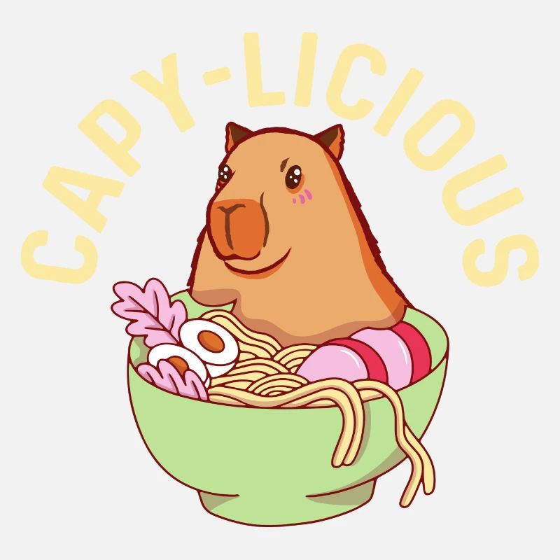Capy-Licious Capybara Animal Lover