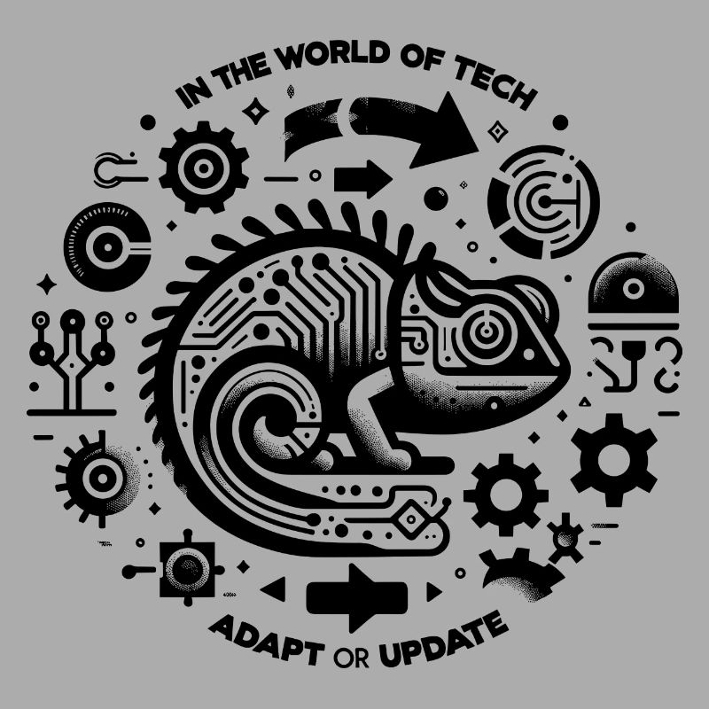 In der Welt der Technik anpassen oder aktualisieren