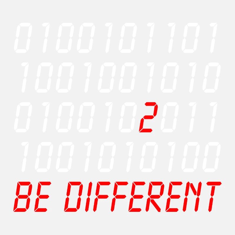 0100101 be different nerd programer gift idea
