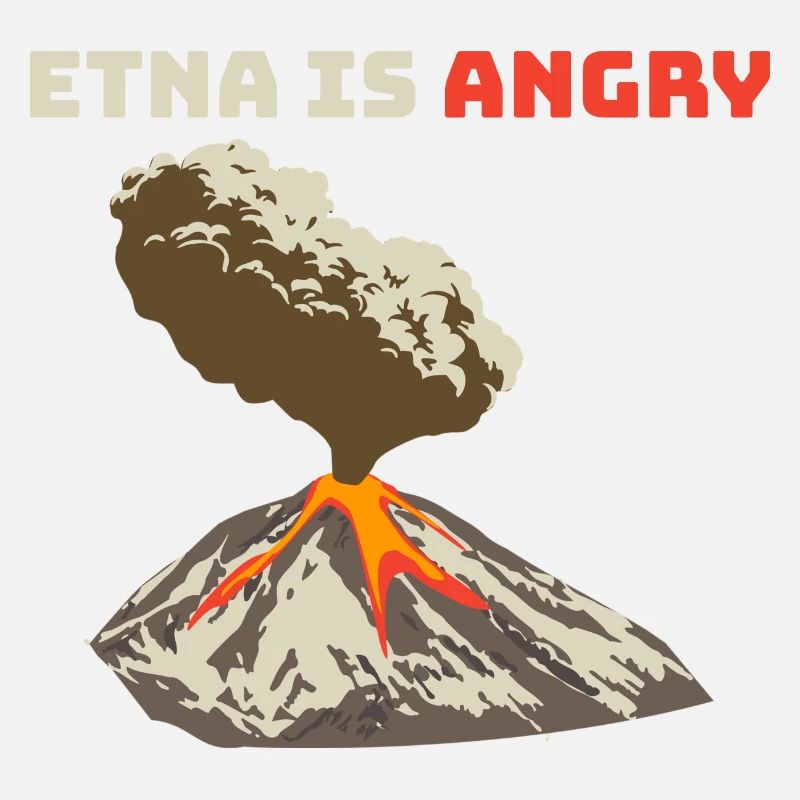 Mount Etna is Angry, Lava Flow, Volcanic Eruption