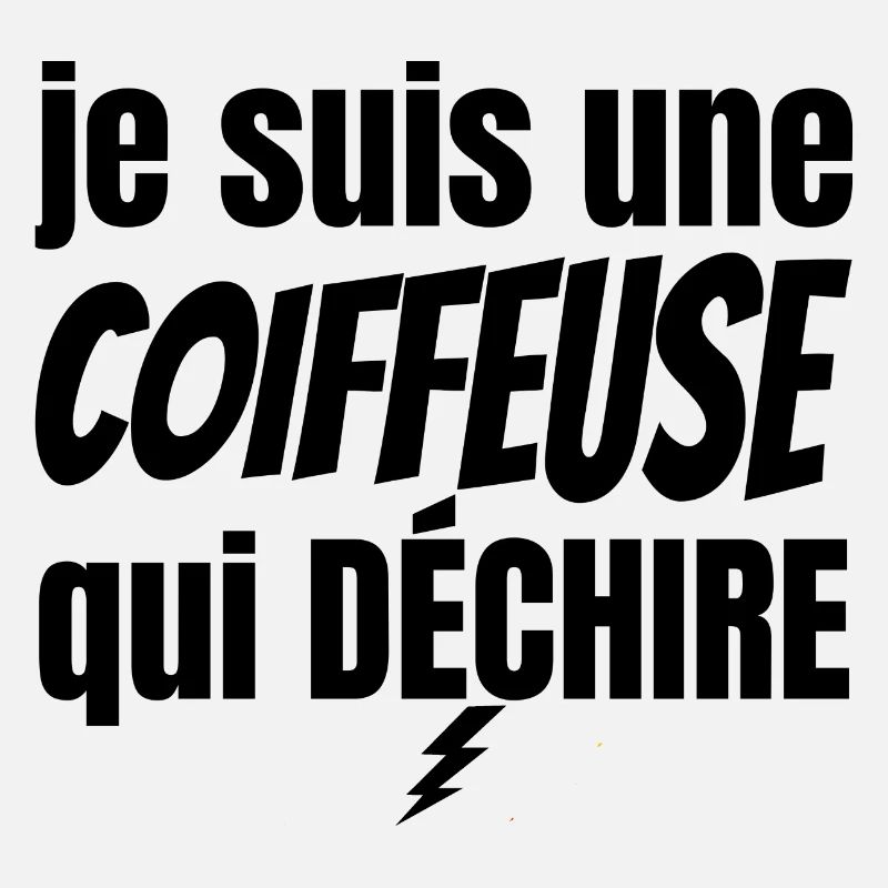 coiffeuse qui déchire