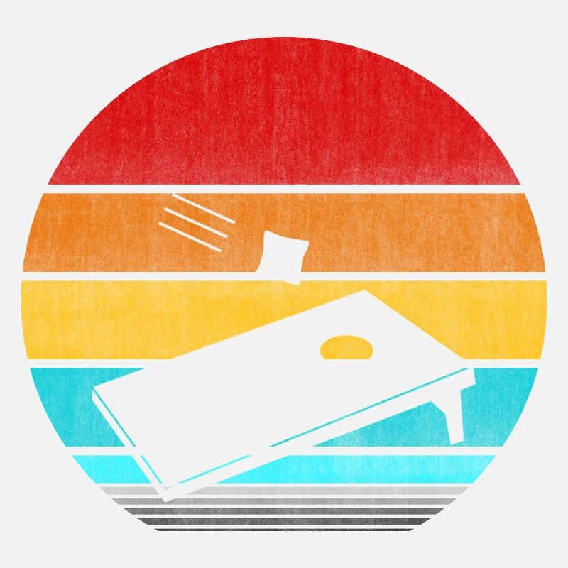 retro vinatge cornhole
