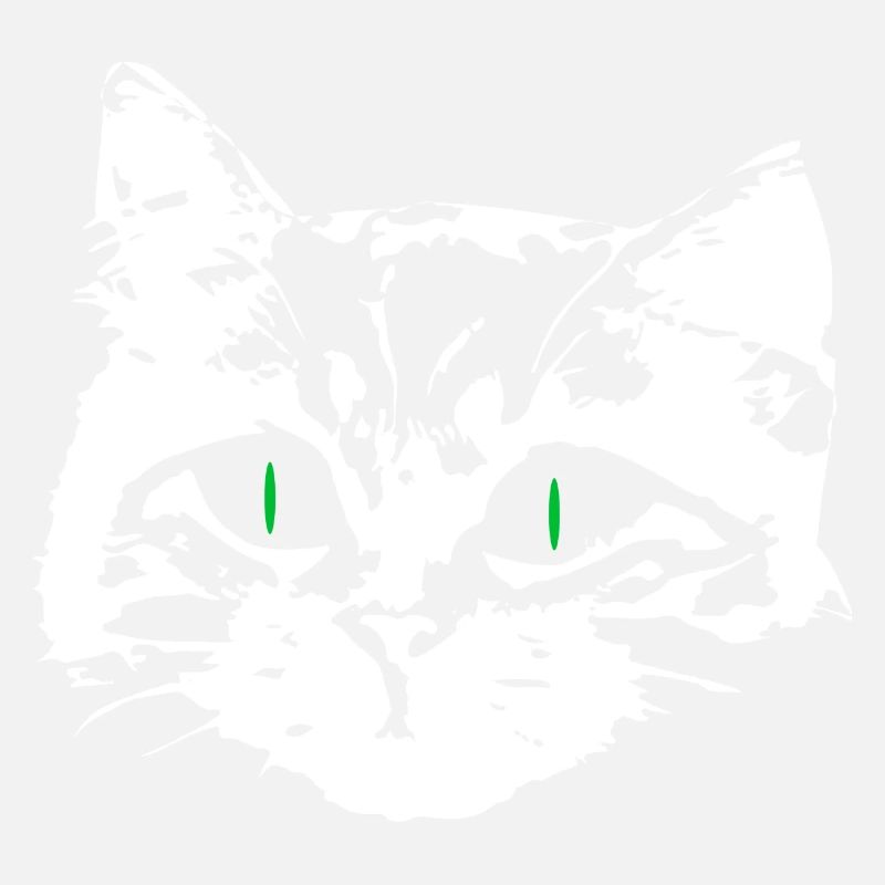 Chat amoureux visage